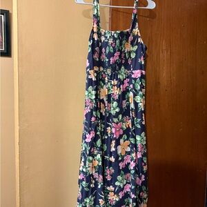 Old Navy Dark Floral Dress